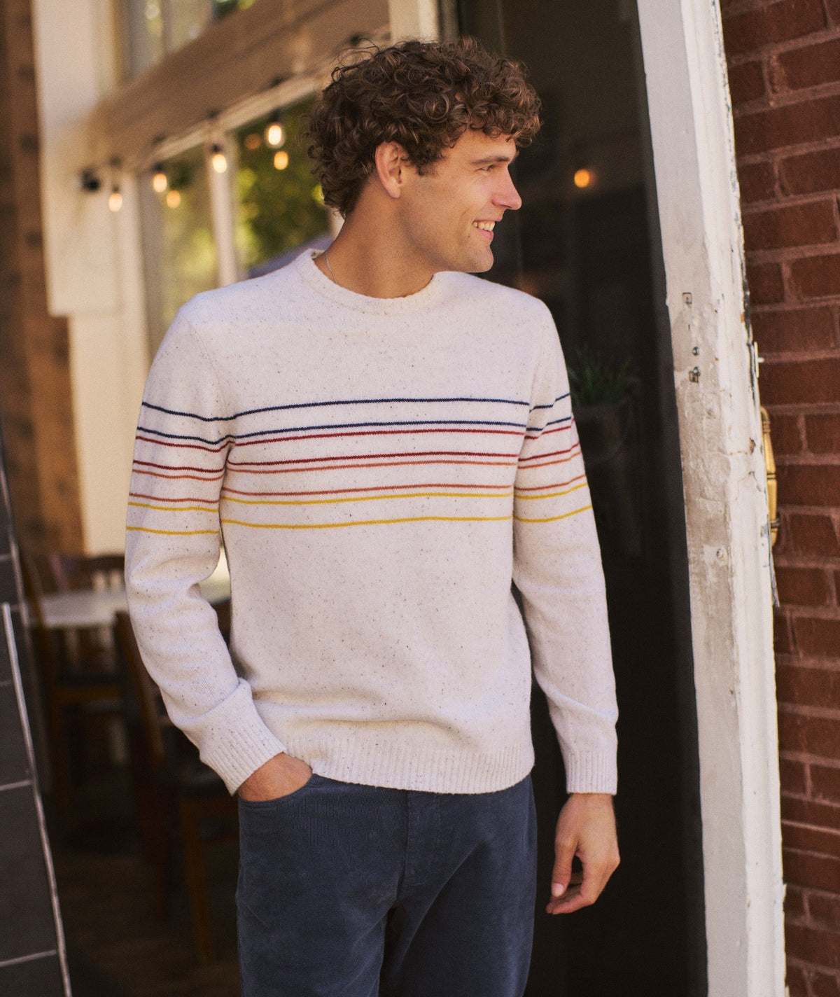 merino crew sweater