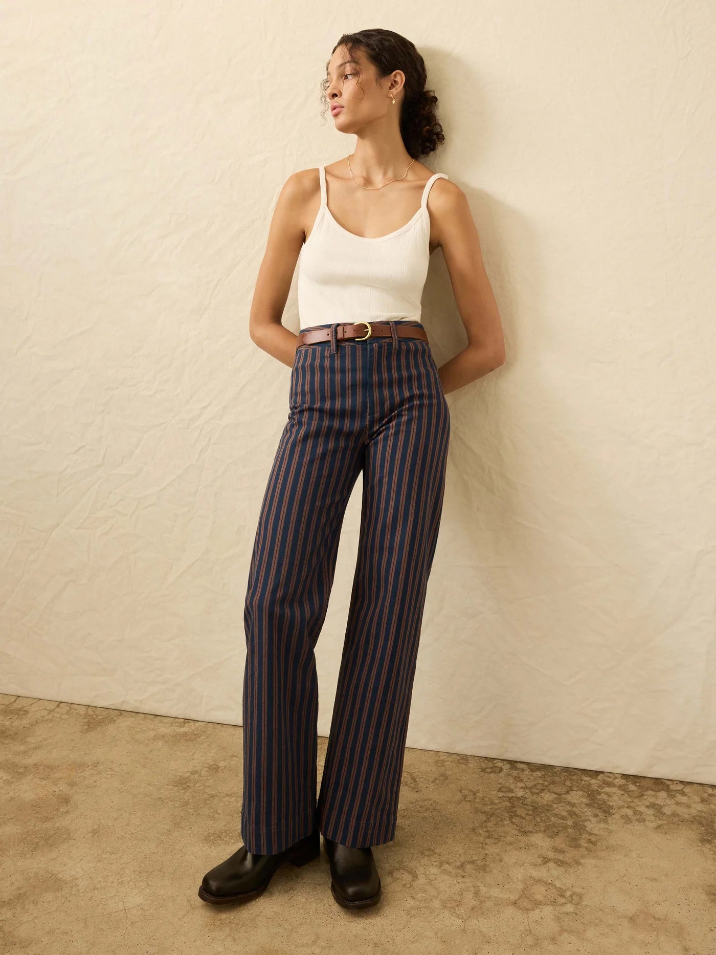 Twill Tide Slim Straight Pant