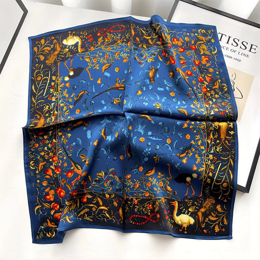 Mulberry Flora Silk Scarf