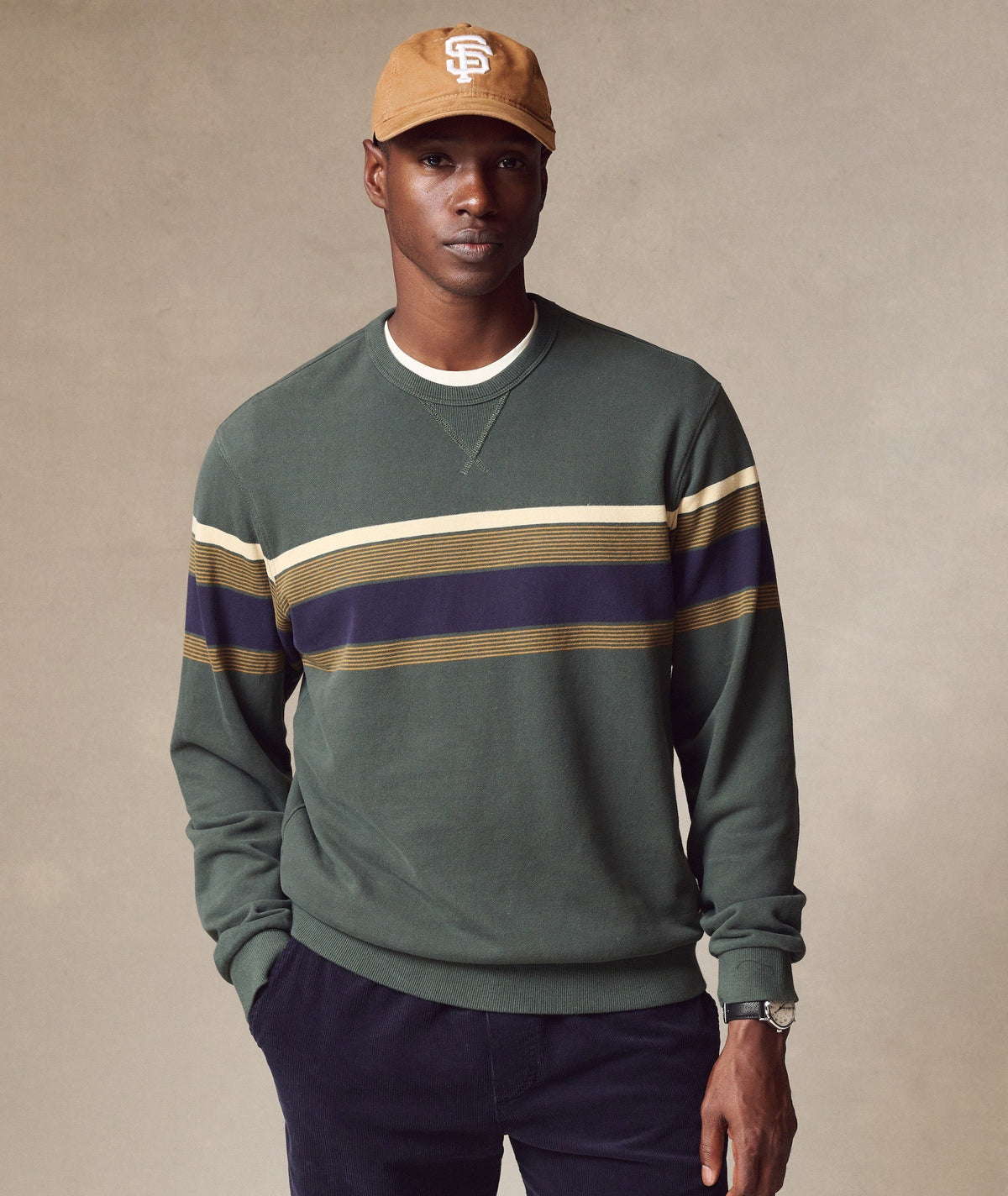 Relaxed Cloud 9 Terry Crewneck