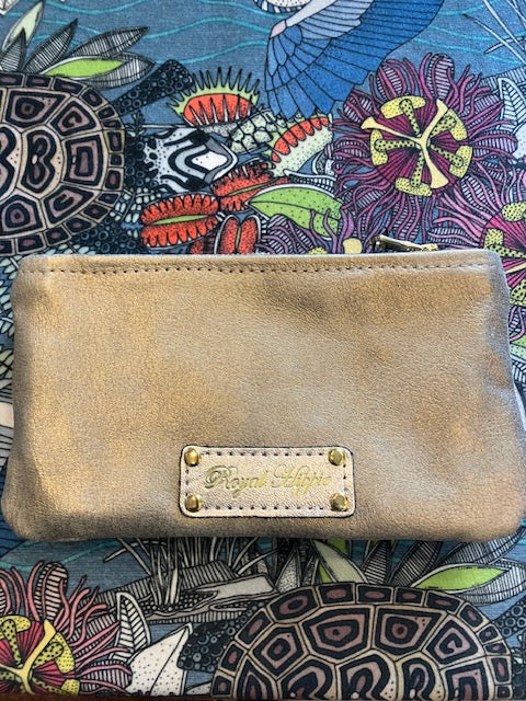 goldust sequin mini pouch