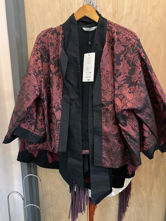 Jacquard Blouse Jacket