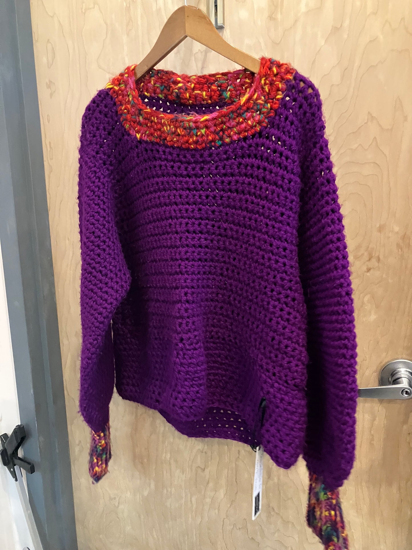 Erika hand crocheted sweater