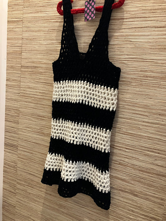 zebra velvet tank dress