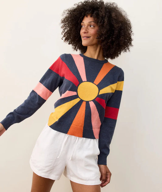 Exploded Sun Icon Sweater