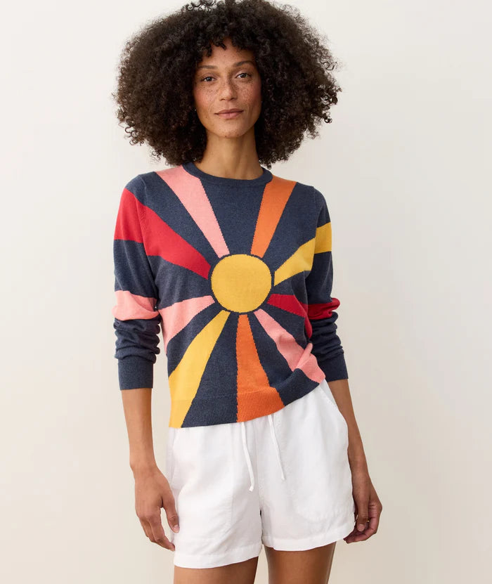 Exploded Sun Icon Sweater