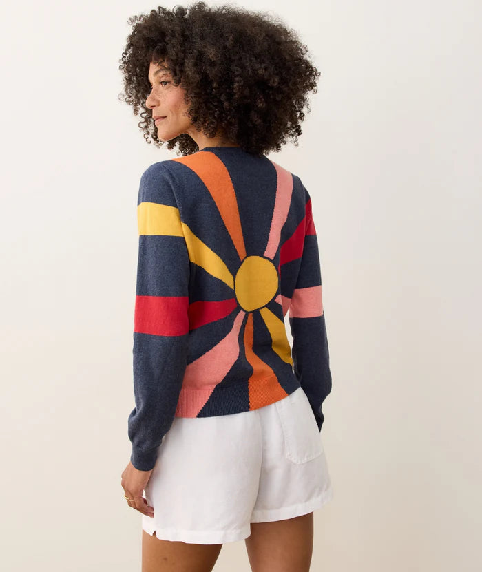 Exploded Sun Icon Sweater