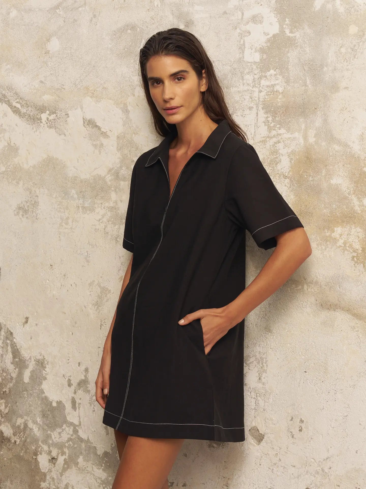 Mae Popover Mini Dress