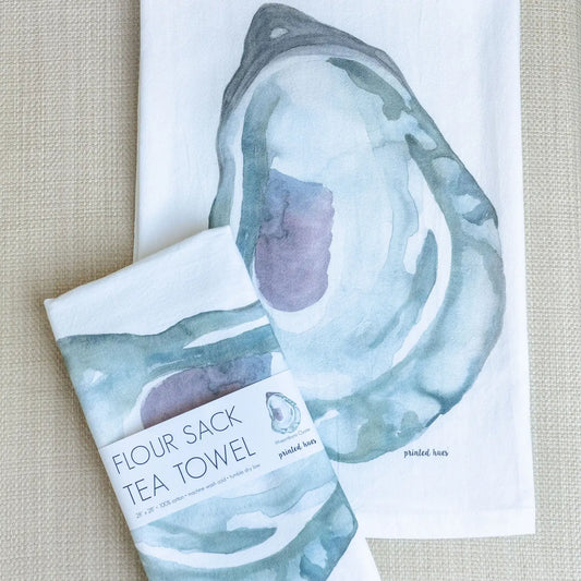 Masonboro Oyster Tea Towel