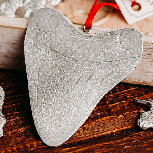 Large Megalodon Tooth Ornament
