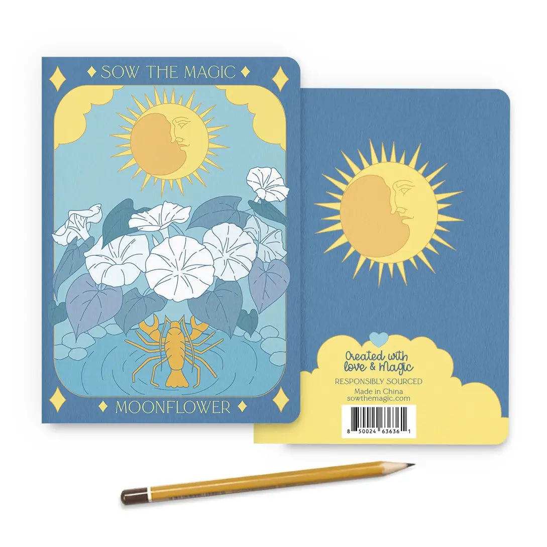 Moonflower Tarot Card Journal