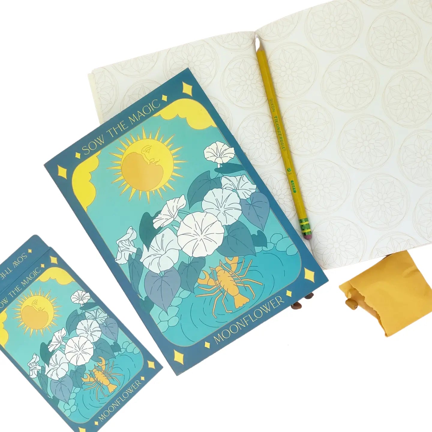 Moonflower Tarot Card Journal