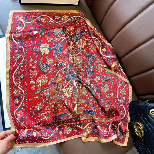 Red Vintage Paisley