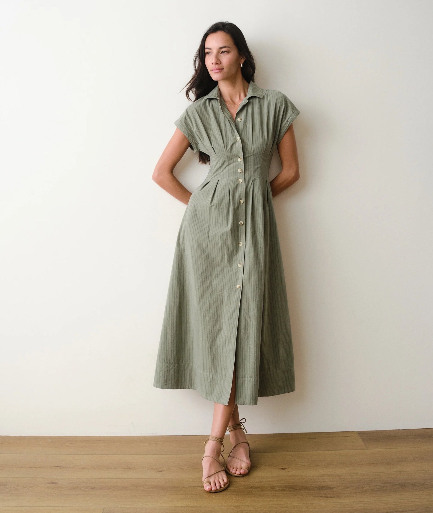 Nova Midi Shirt Dress