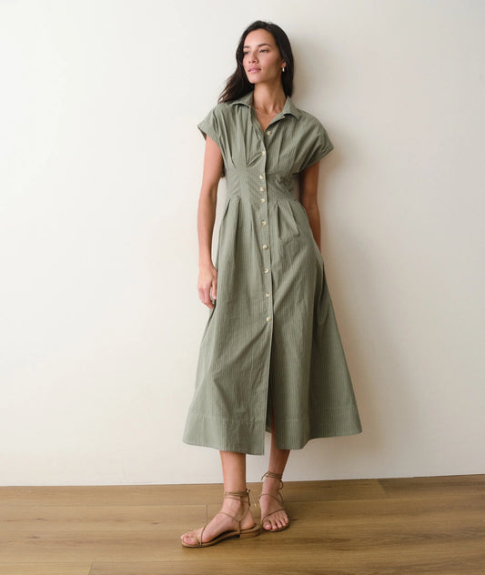 Nova Midi Shirt Dress