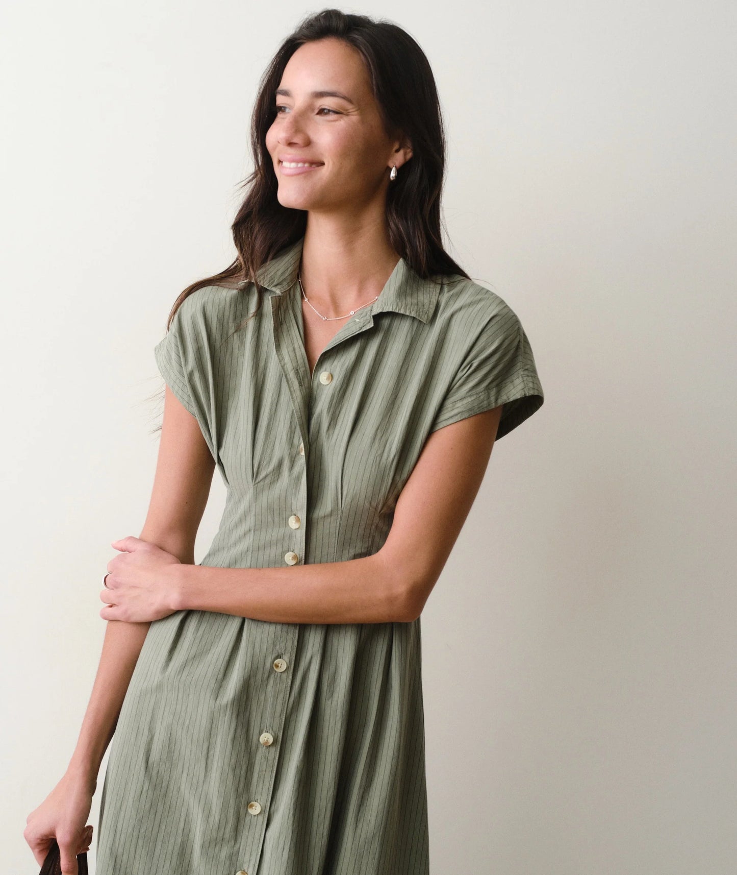 Nova Midi Shirt Dress