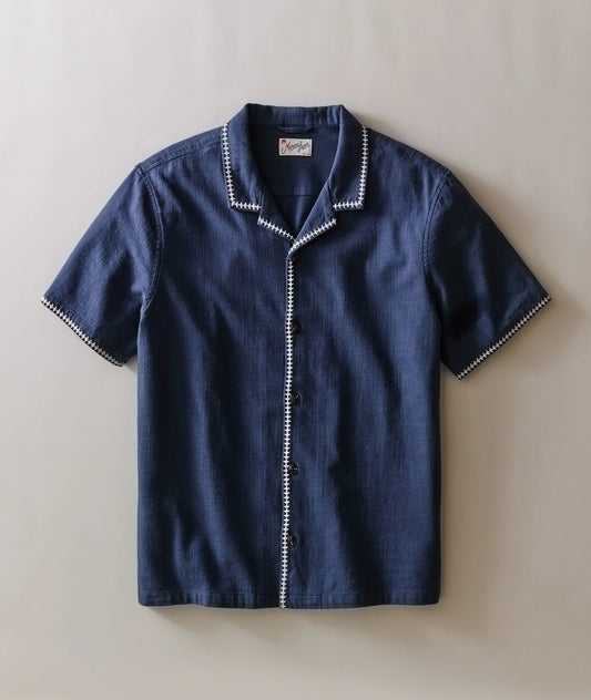 Embroidered Resort Shirt