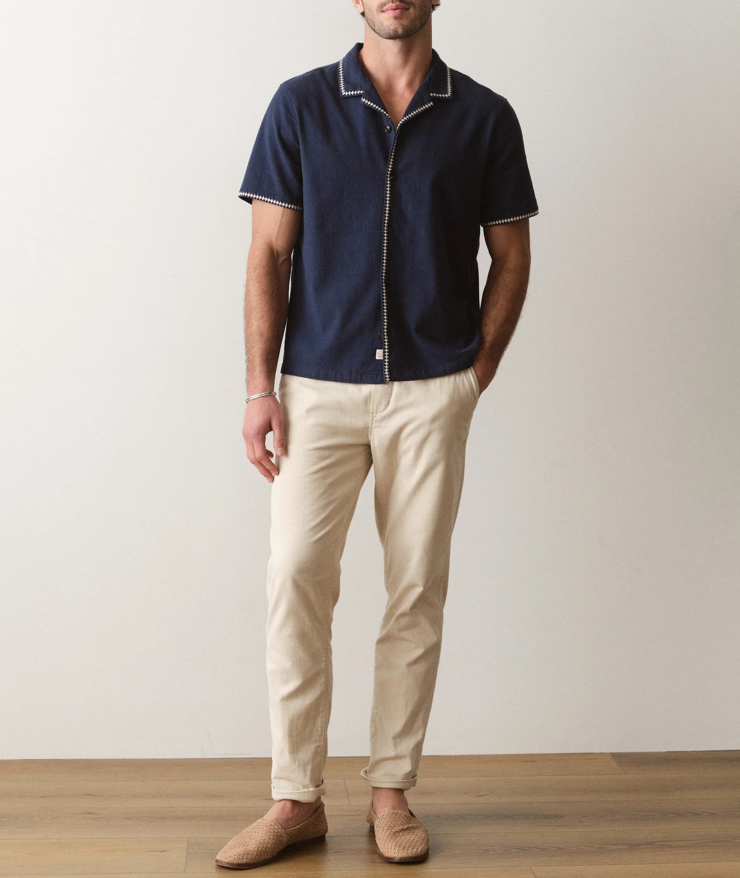 Embroidered Resort Shirt