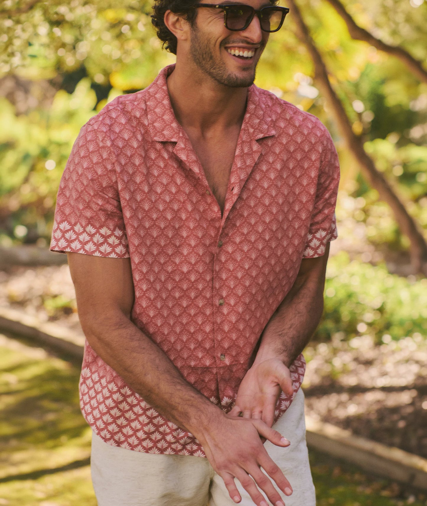 Tencel Linen Resort Shirt
