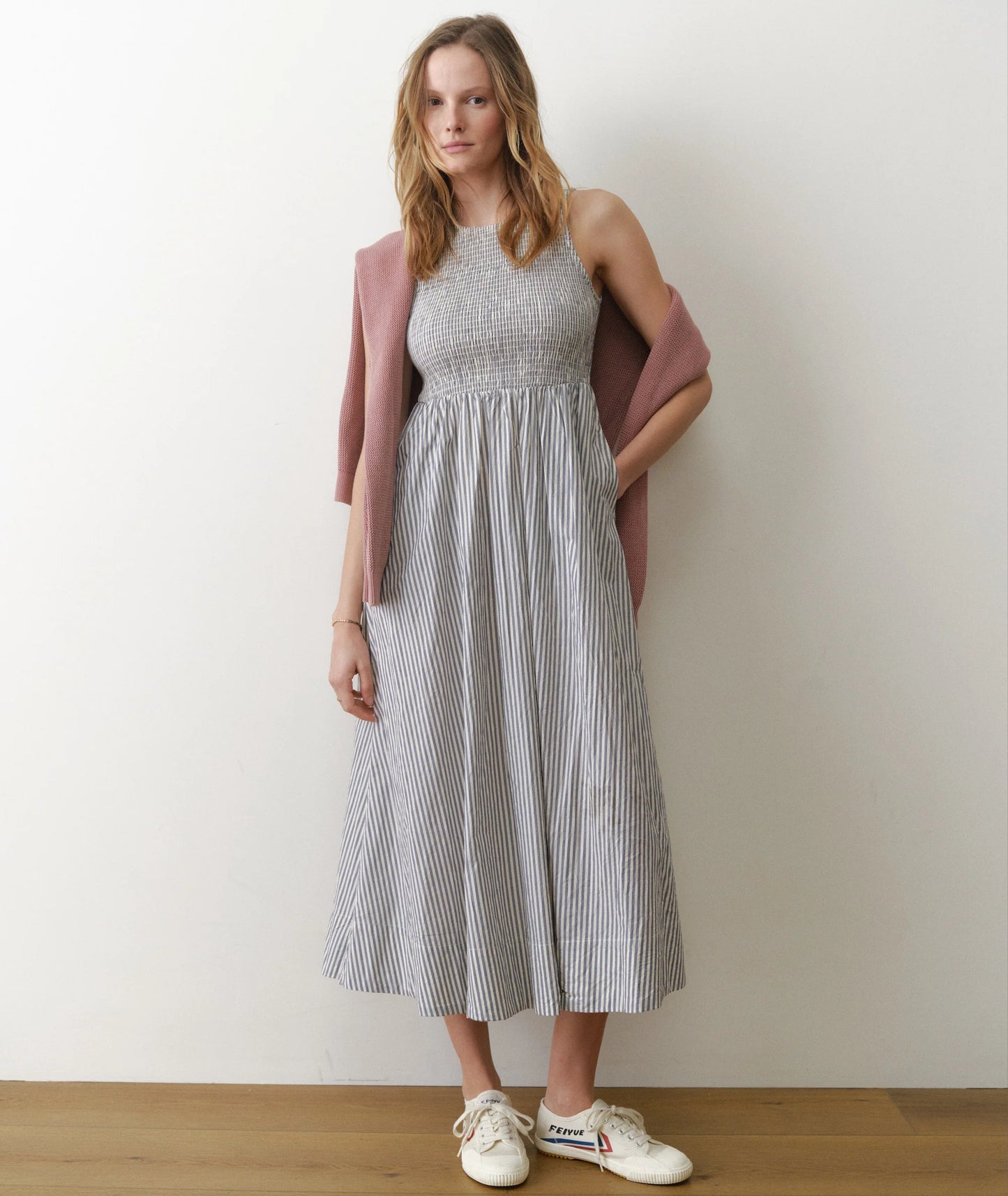 Darcy Poplin Smocked Dress
