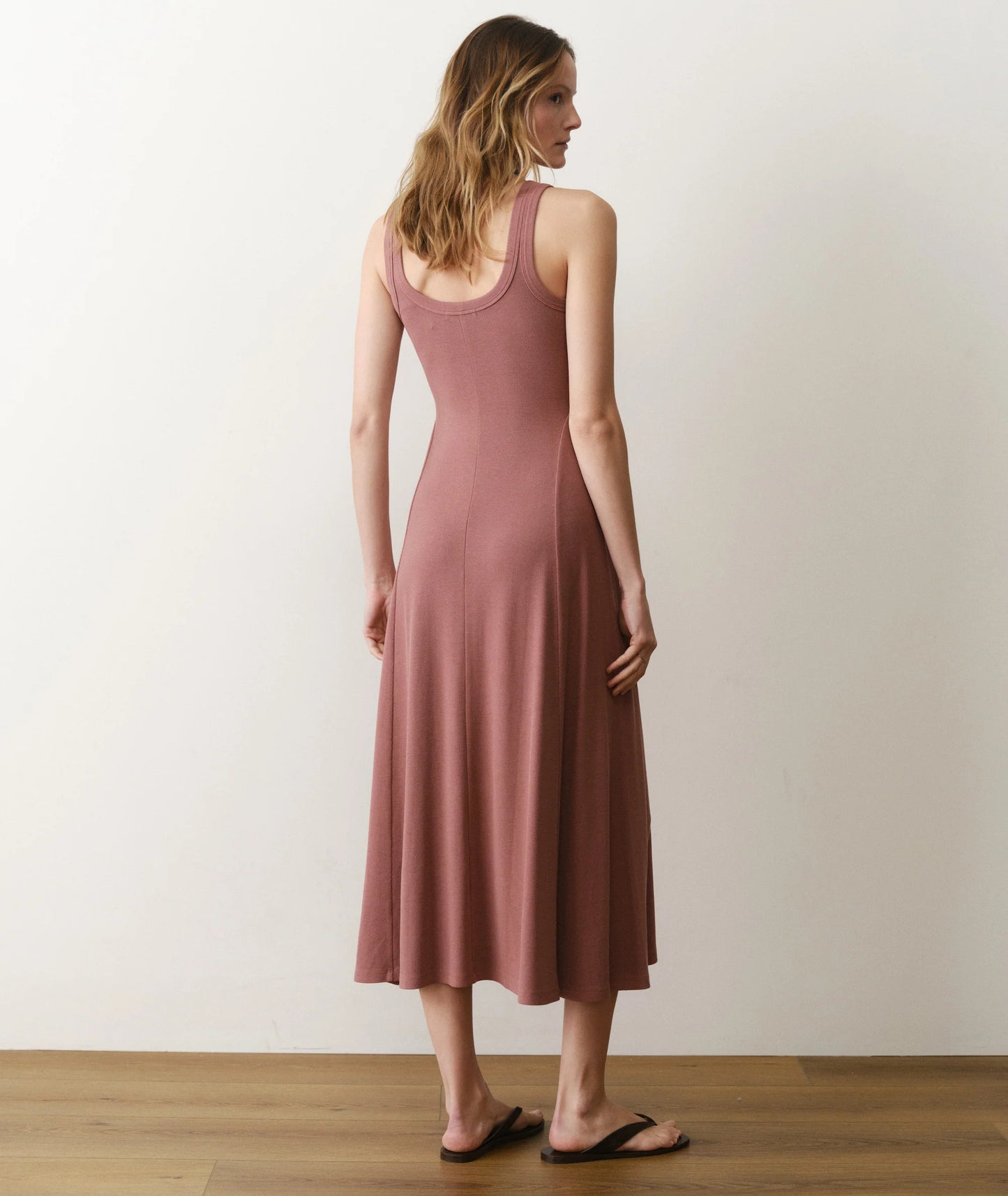 Lexi Rib Fit & Flare Dress