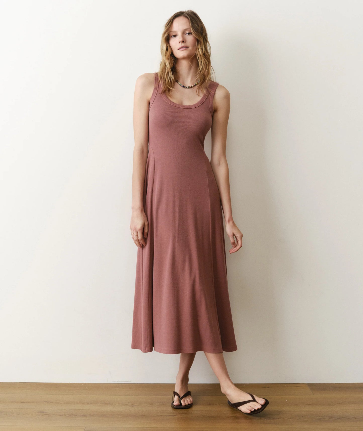Lexi Rib Fit & Flare Dress