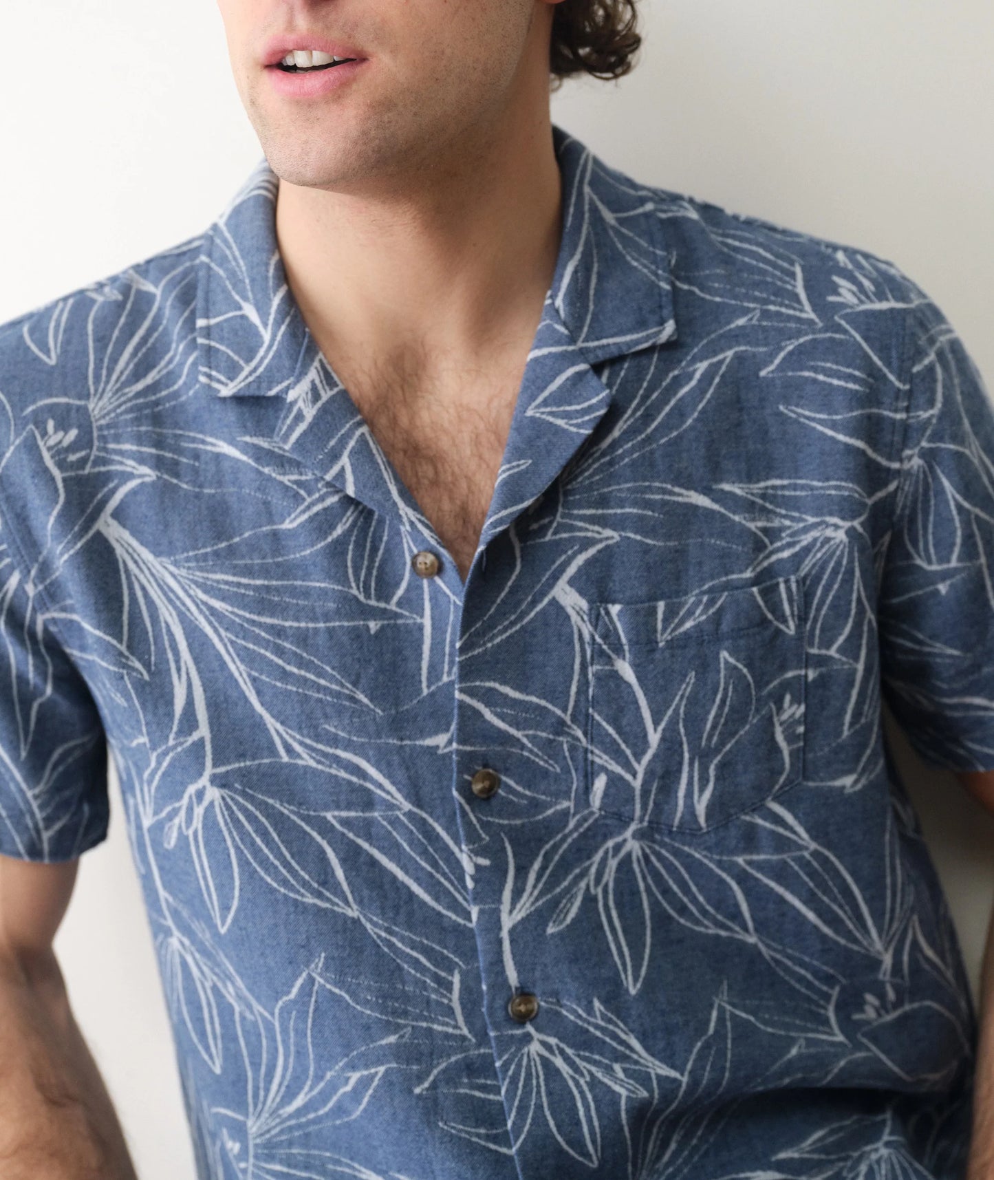 jacquard resort shirt
