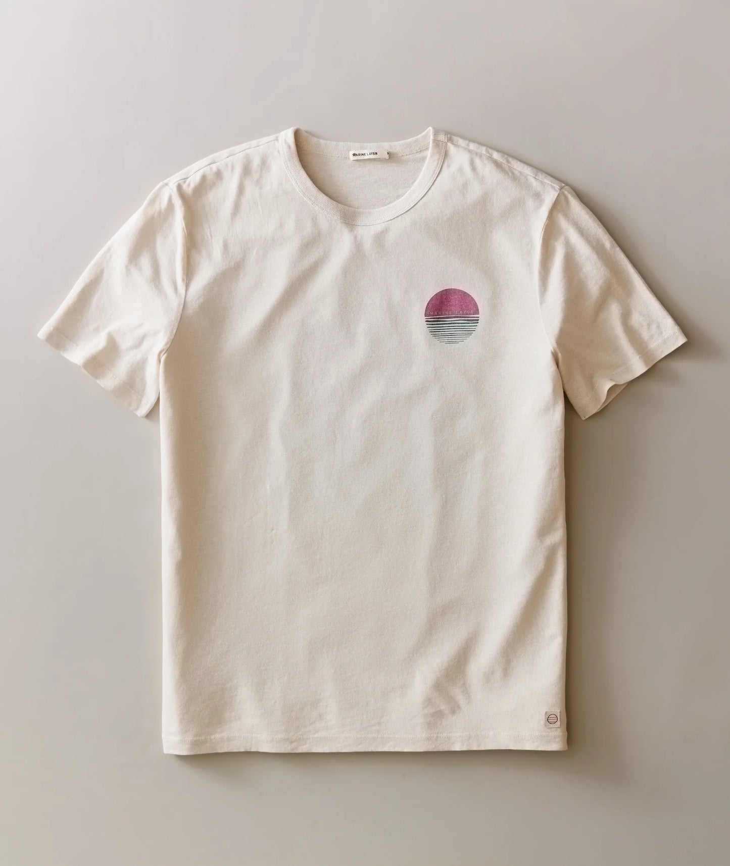 relaxed hemp cotton graphic tee