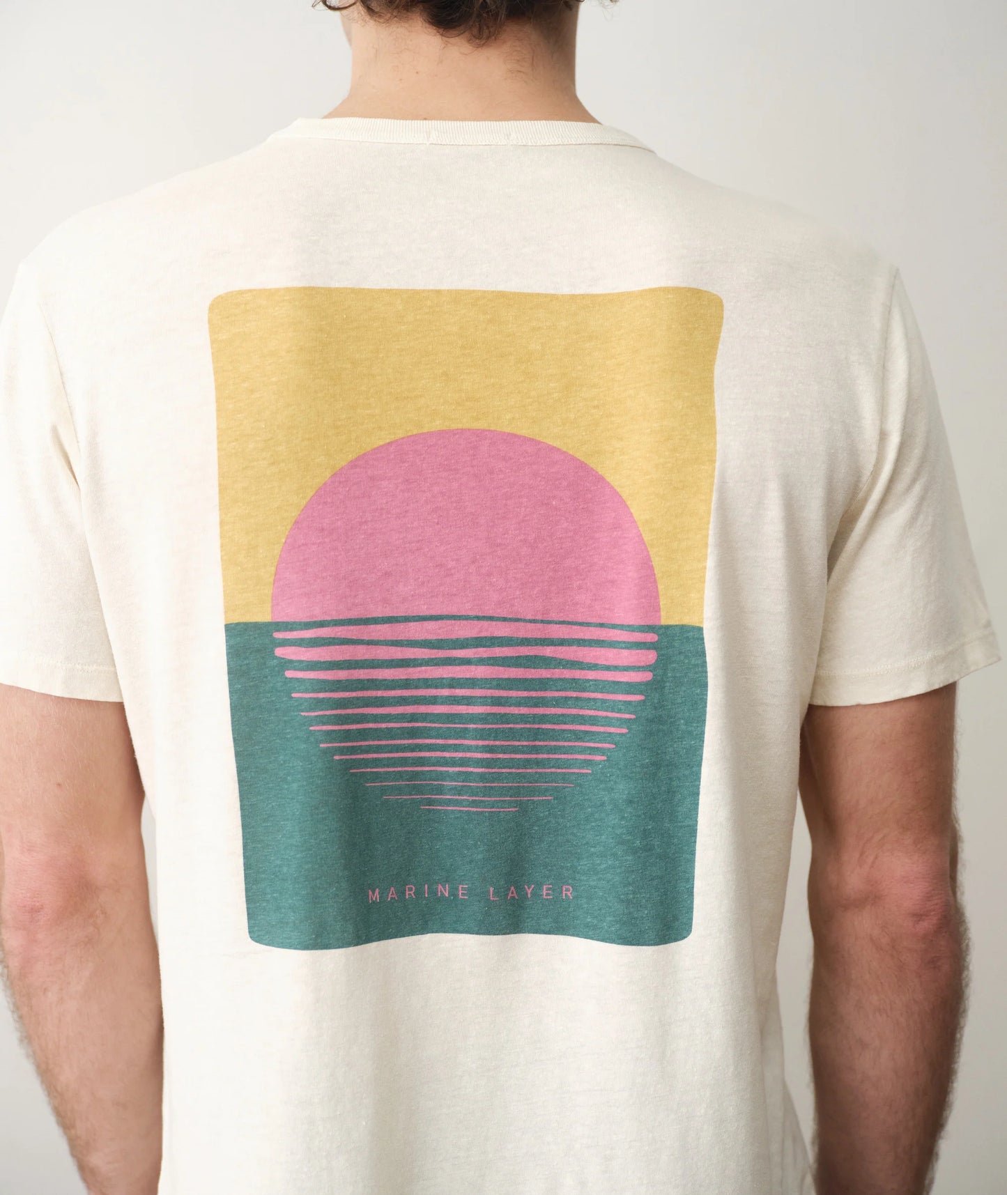 relaxed hemp cotton graphic tee