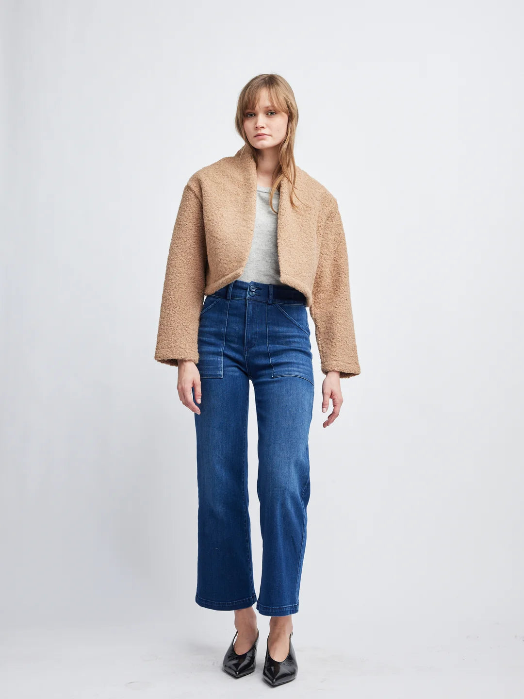 zoey crop jacket