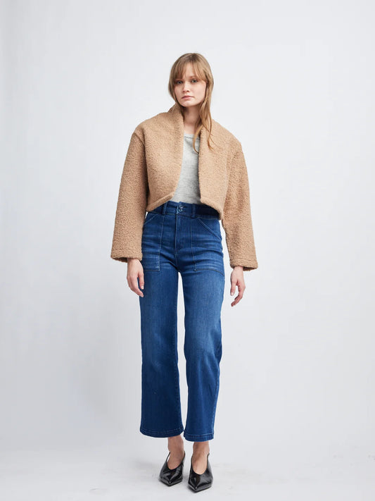 zoey crop jacket