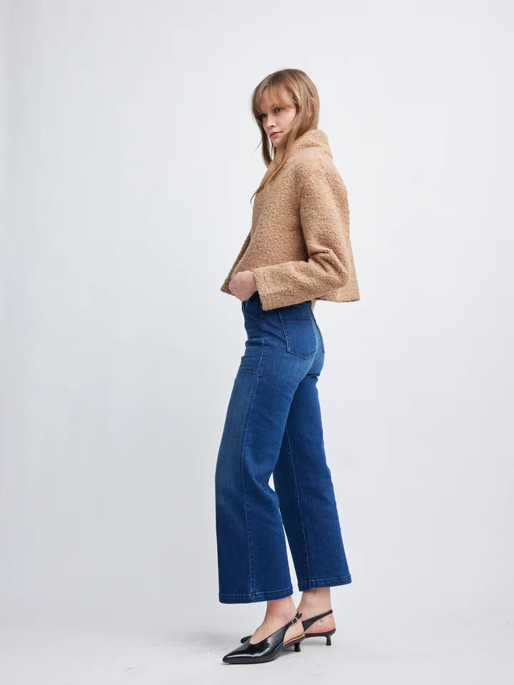 zoey crop jacket