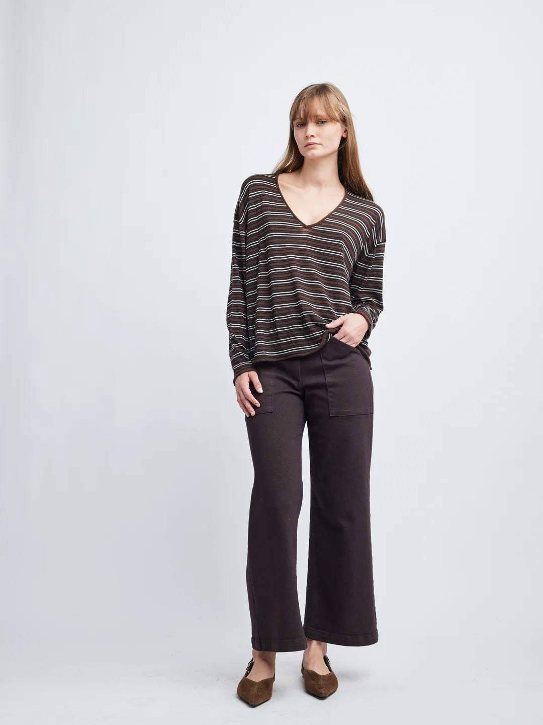 Riley L/S V-Neck