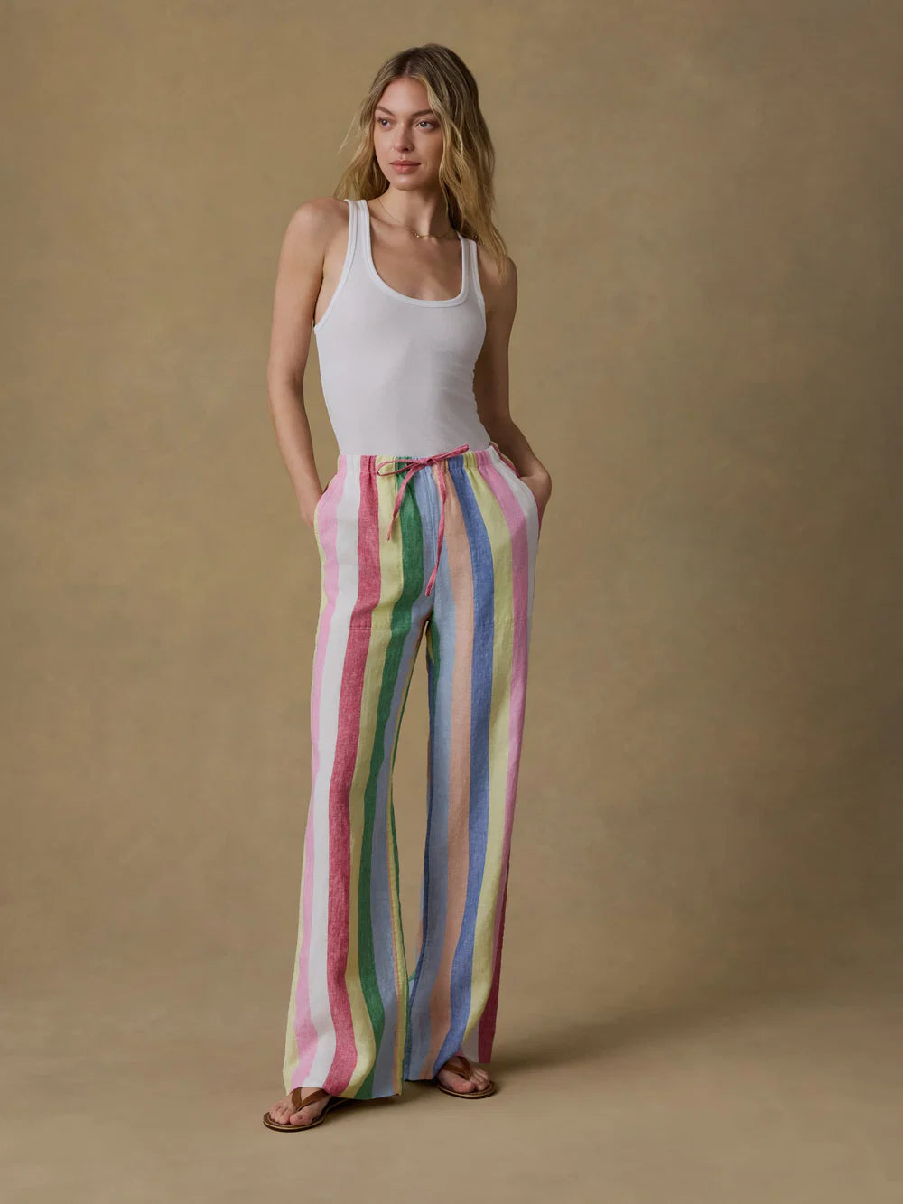 laidback linen pant