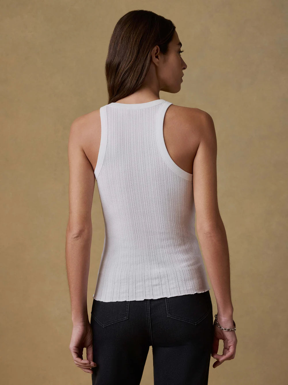 Paradise Pointelle Tank