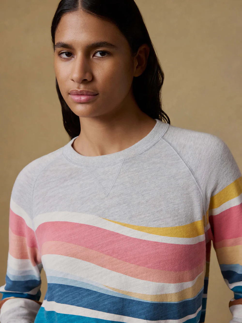 sunwashed slub crewneck 2026