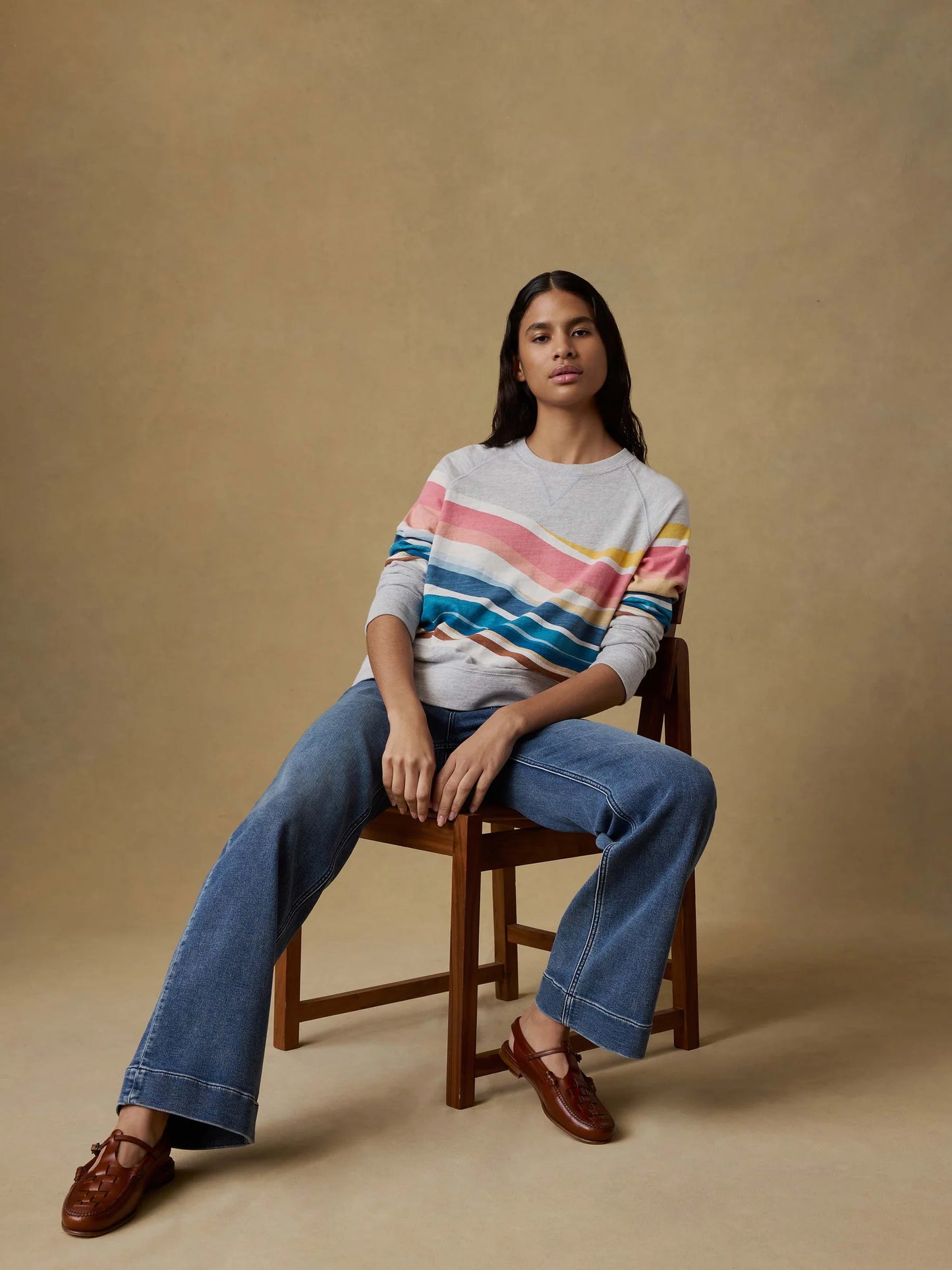 sunwashed slub crewneck 2026