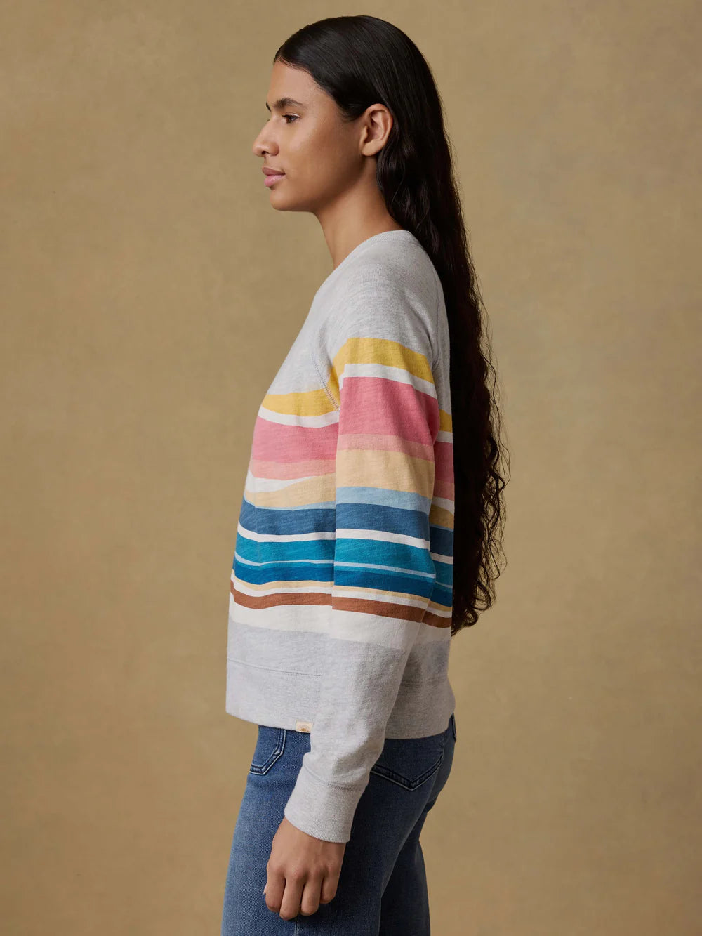 sunwashed slub crewneck 2026