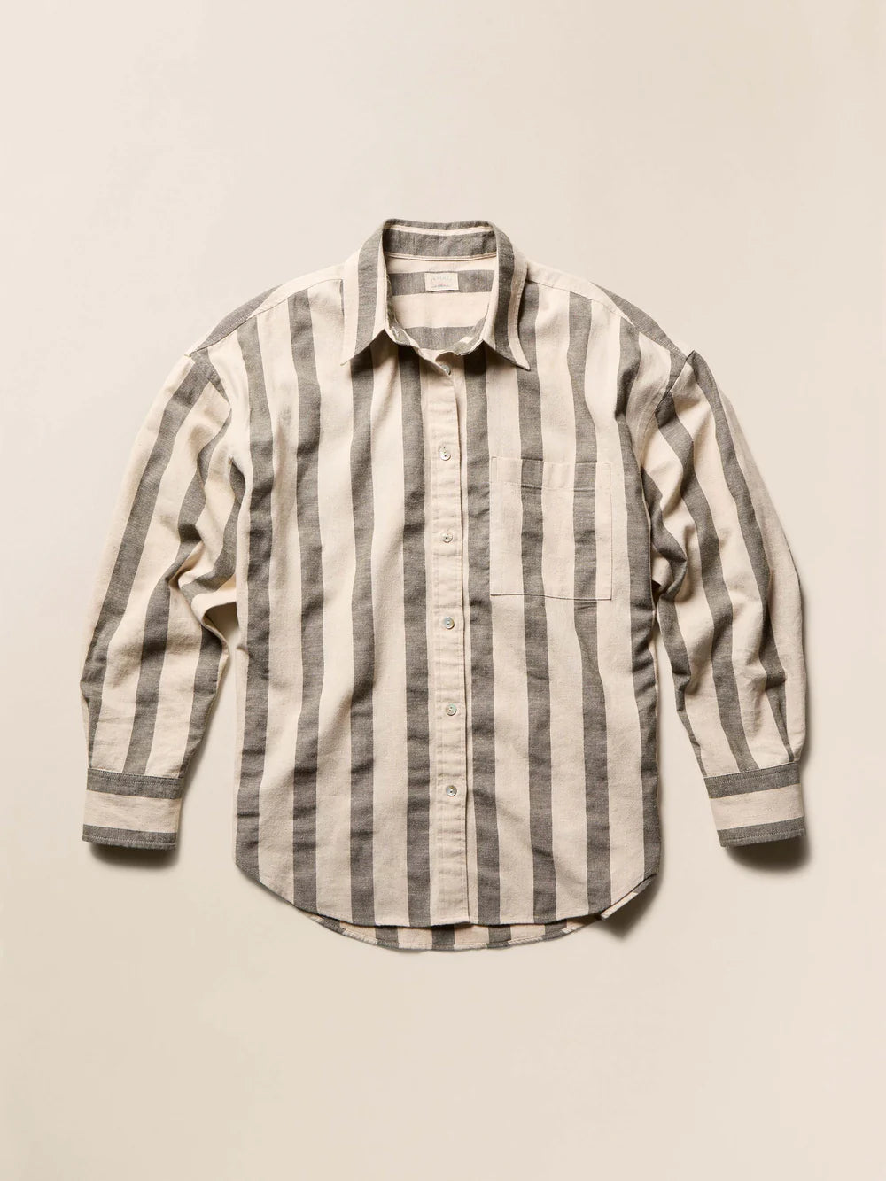 Cotton Linen Relaxed Shirt