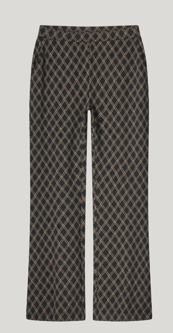 Jacquard Plaid Pant