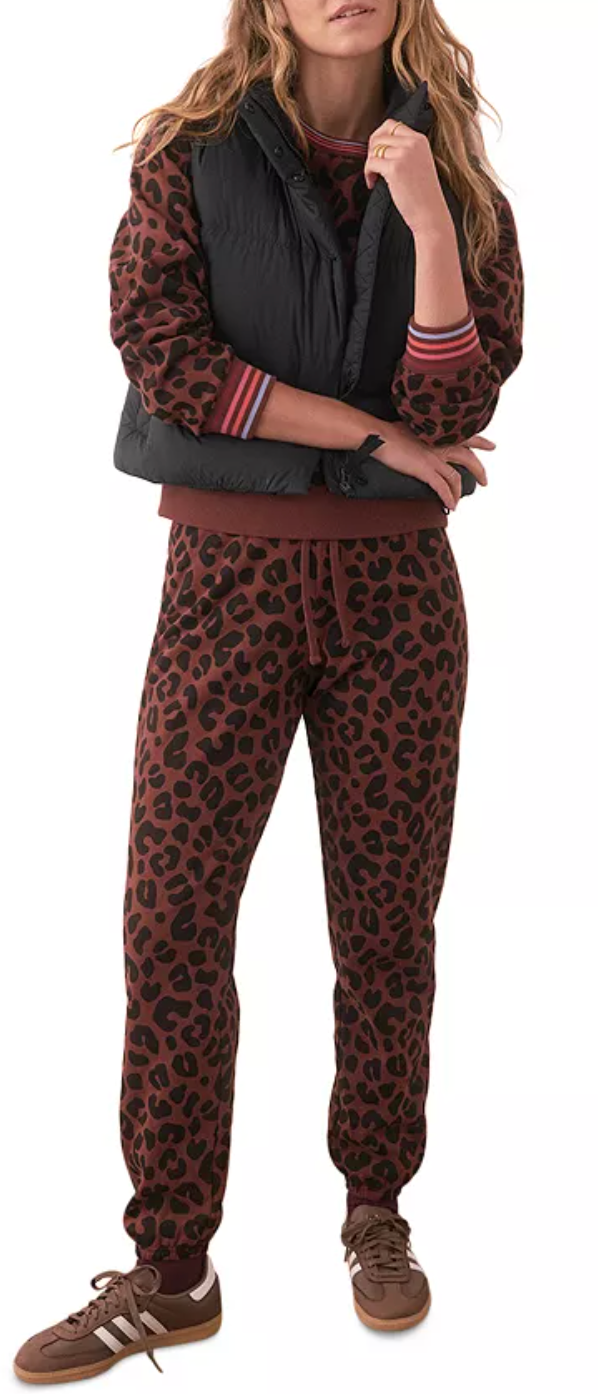 Anytime Sweatpants Leopard
