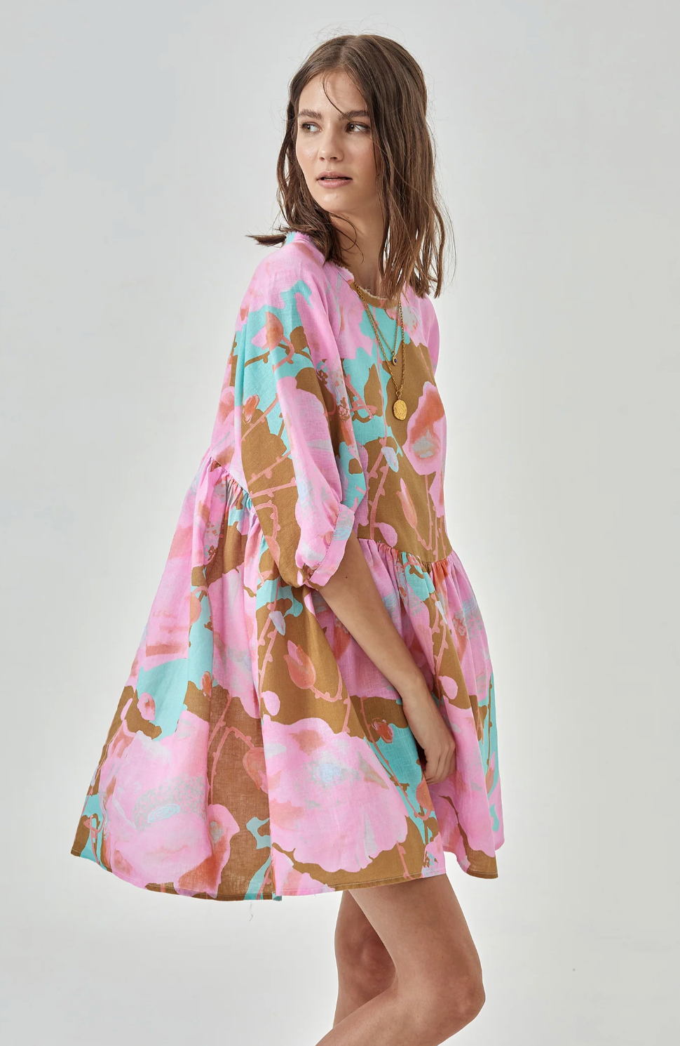 Alcala Dress - Aquaerla