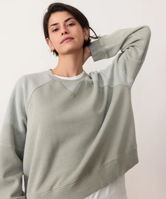 Cloud 9 Fleece Crop Crewneck