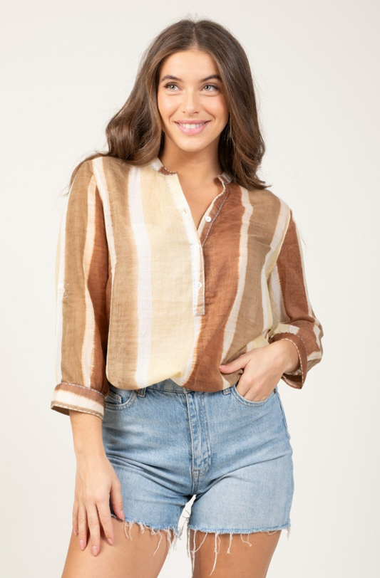 Brown Nuances Tunic