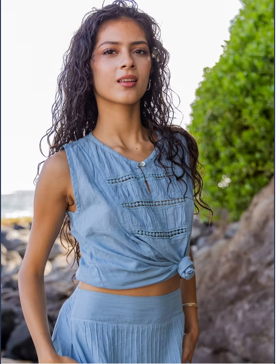 Ava Sleeveless Blouse