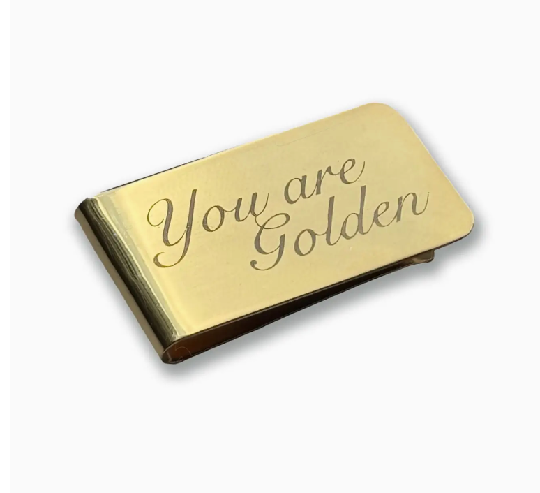 You Are Golden Money Clip