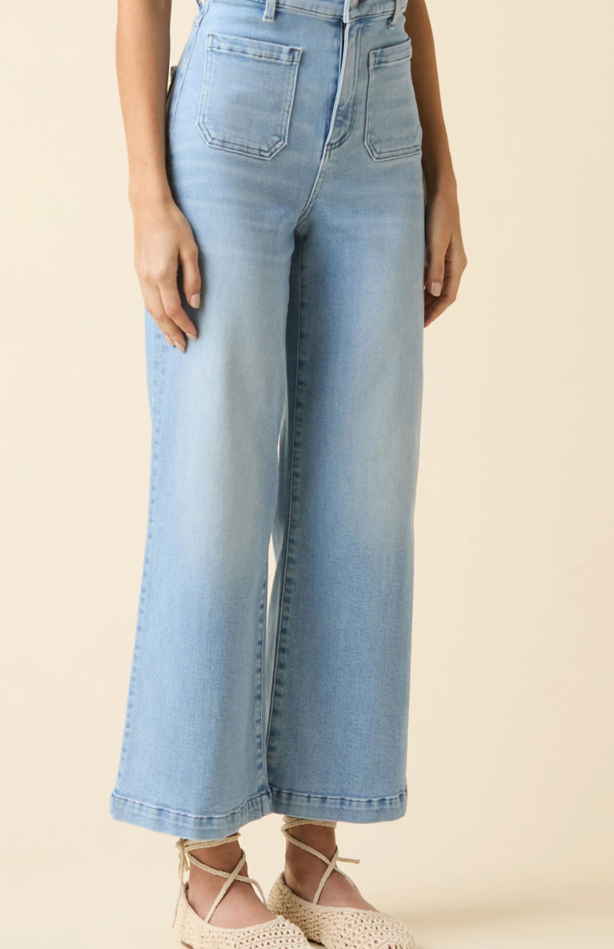 Virginia Wide-leg Ankle Jean