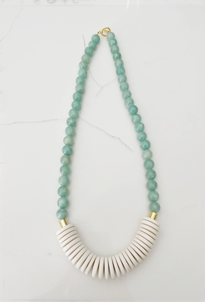 Jade Bead Necklace