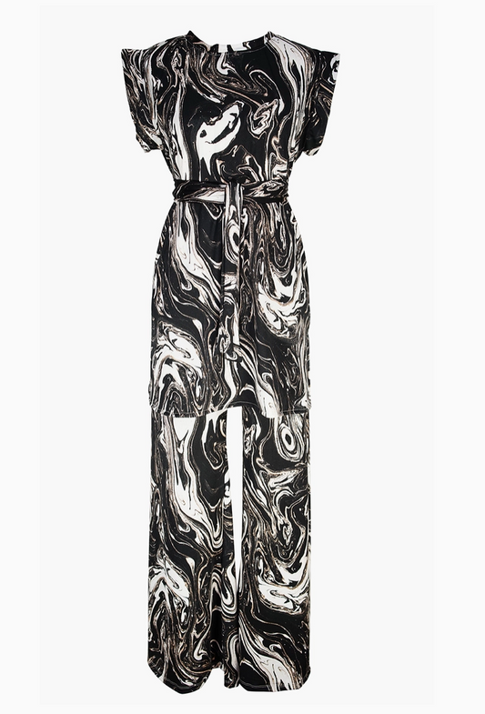 Darkwater Tunic & Palazzo Pant Set