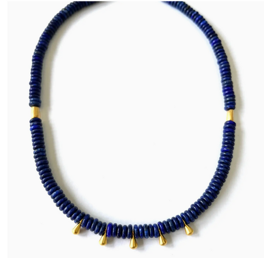 Tropicali Collar Necklace / Lapis